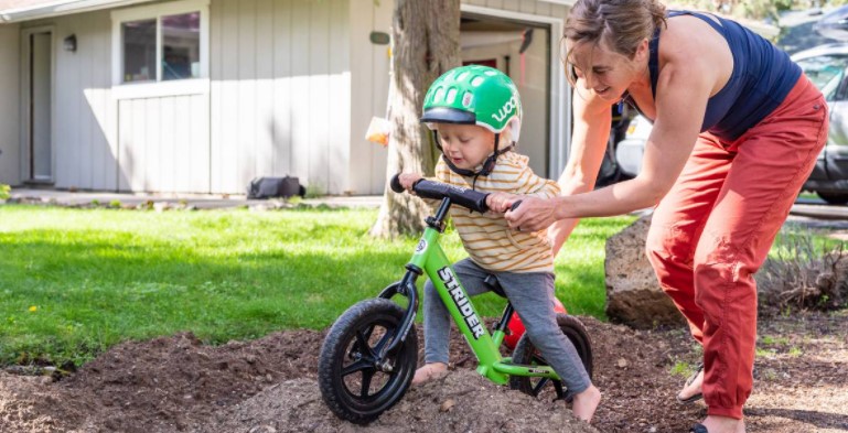Teach A Child To Ride A Electric Bike