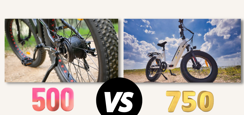500 watt vs 750 watt Electric Bike